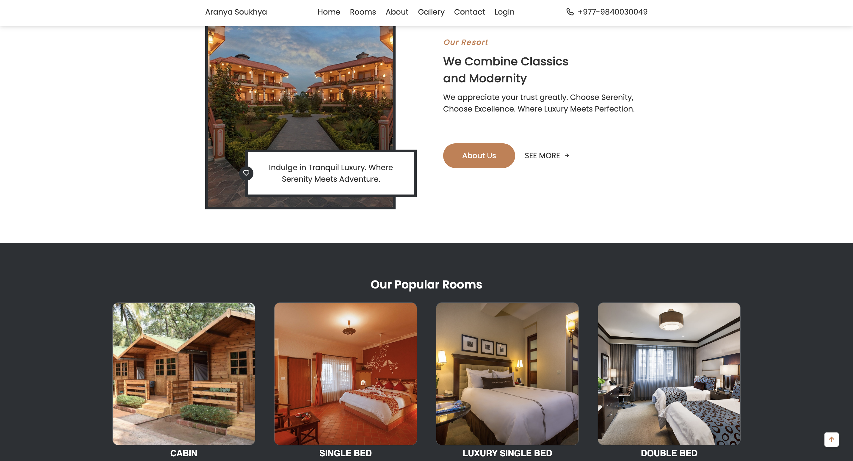 Resort Booking System