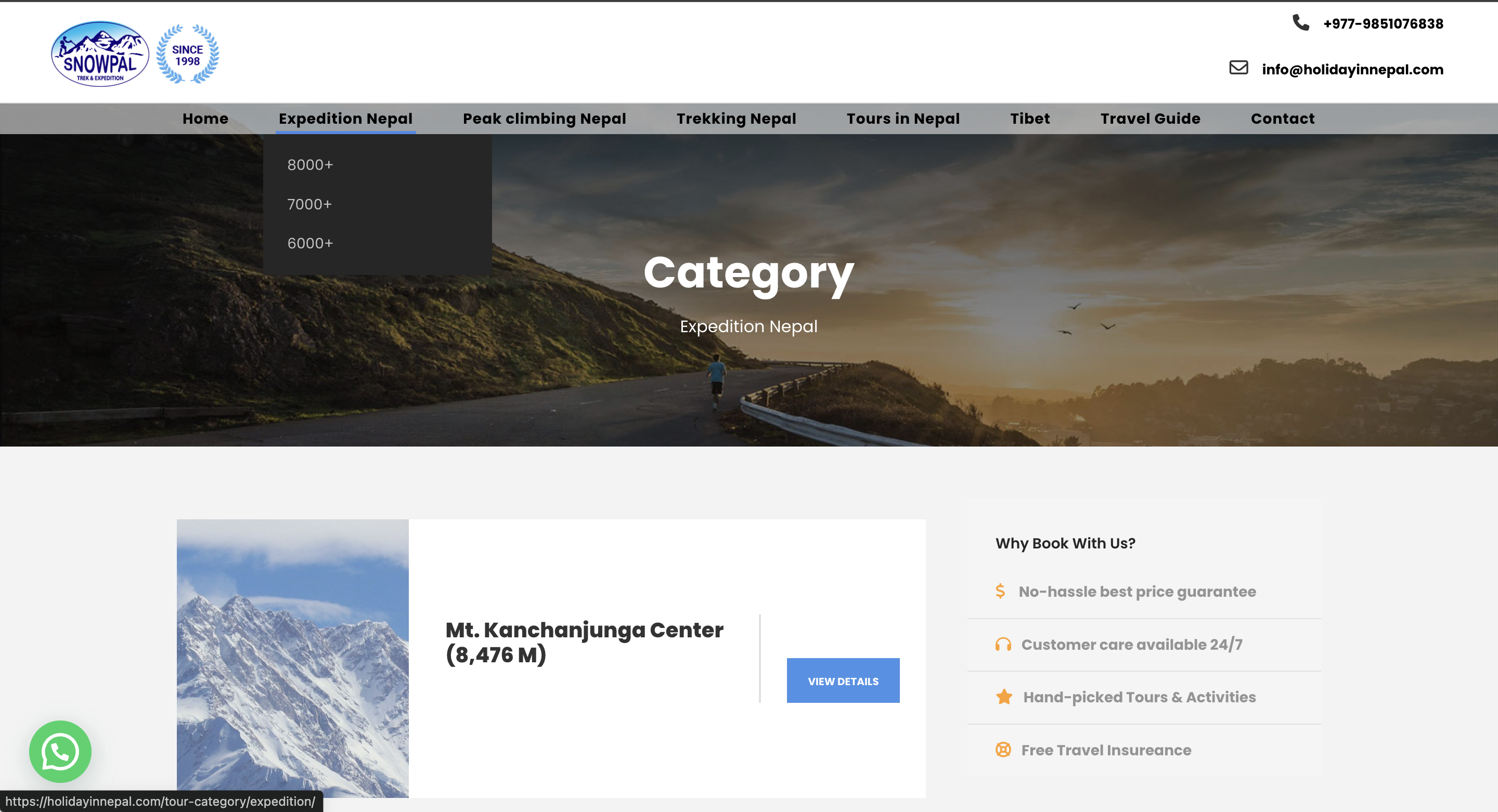 Travel Agency Website